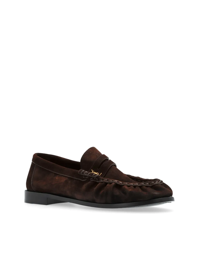 suede loafers