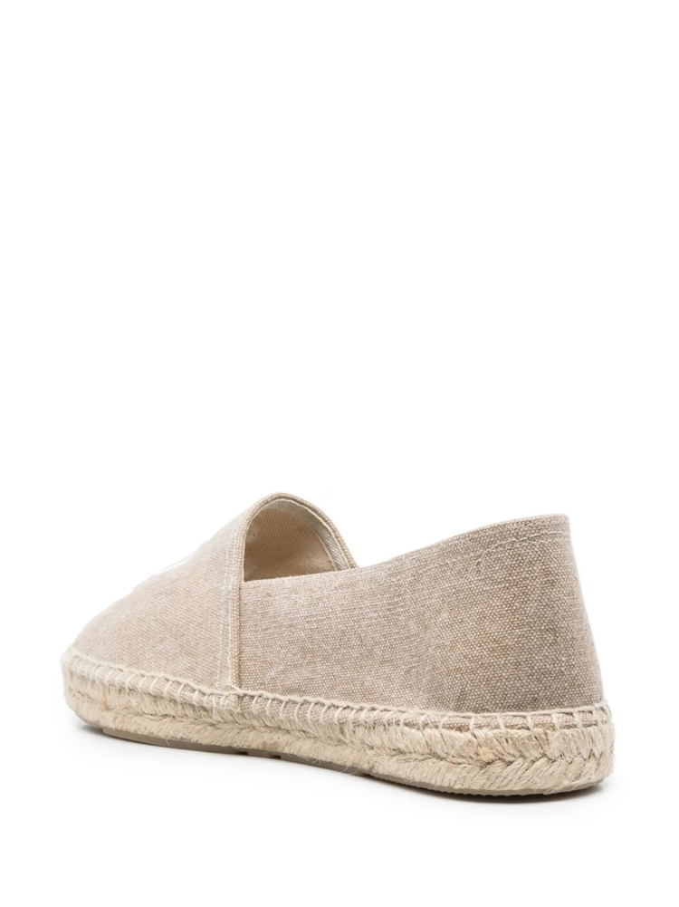 Canae logo-embroidered espadrilles