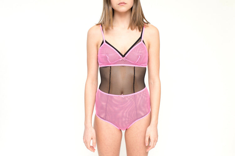 LAURA URBINATI Hight slip lycra  print black
