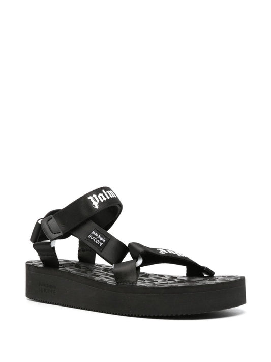 Depa logo-print sandals