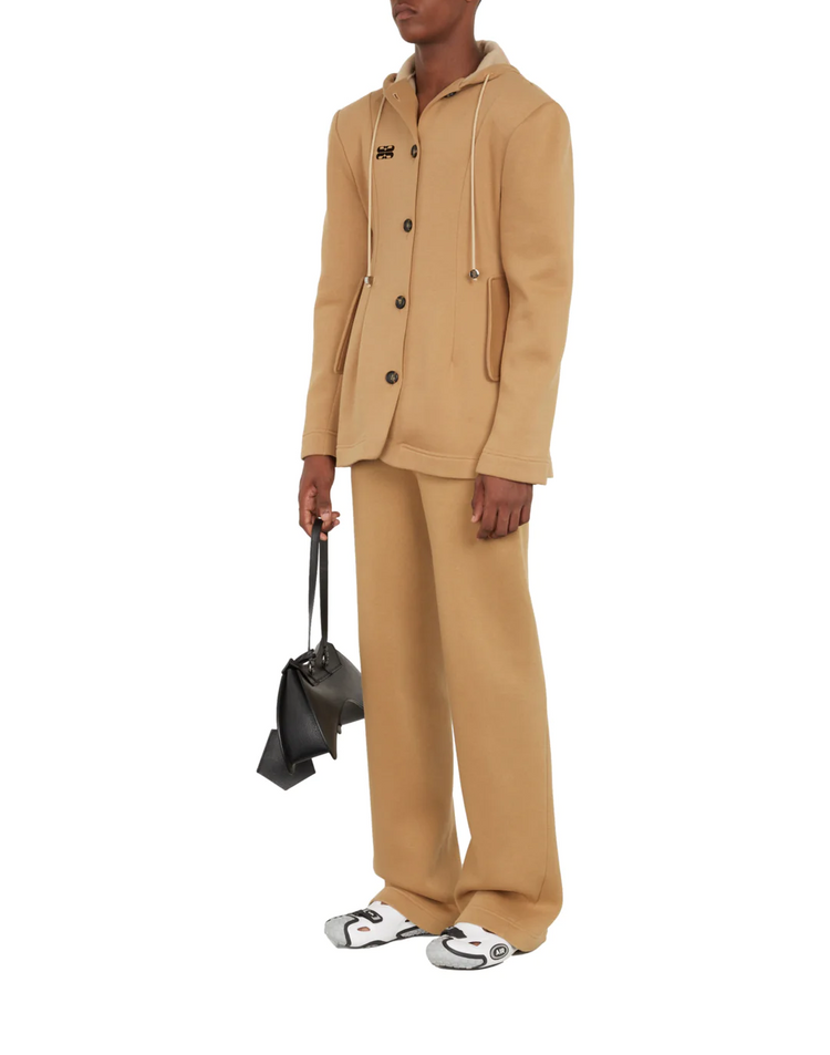 TROUSER CAMEL FLEECE