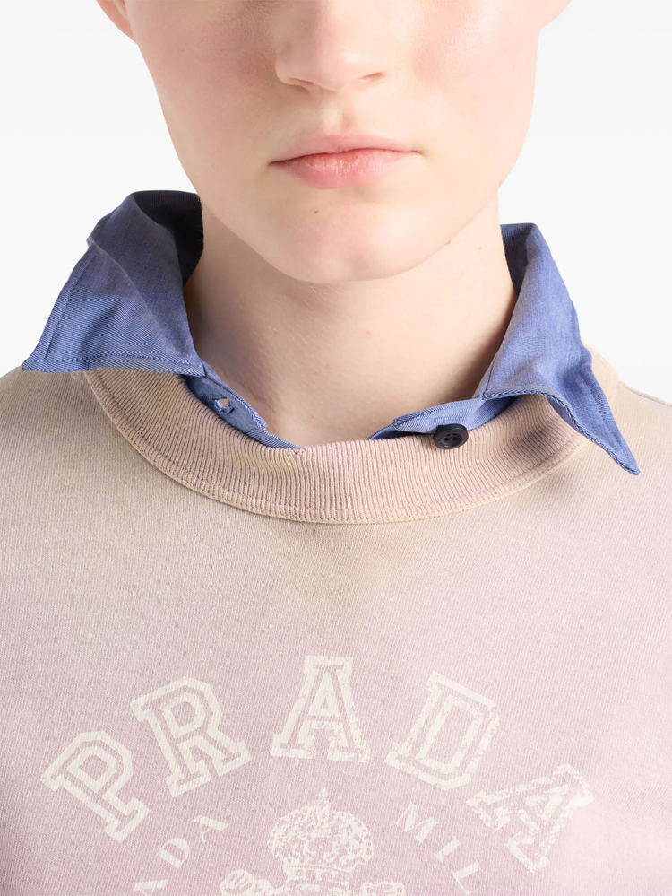 logo-print T-shirt