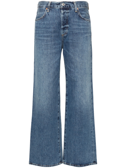 Annina high-rise wide-leg jeans