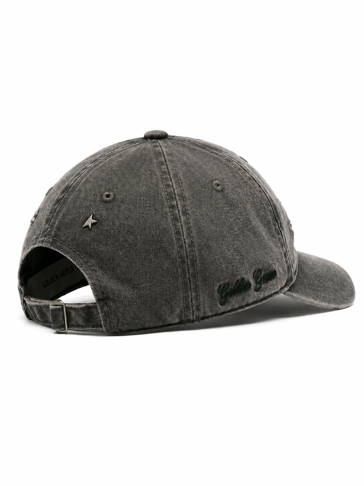 JOURNEY BASEBALL CAP/ WASHED COTTON TWILL / GOLDEN PATCH / MADE IN ITALY