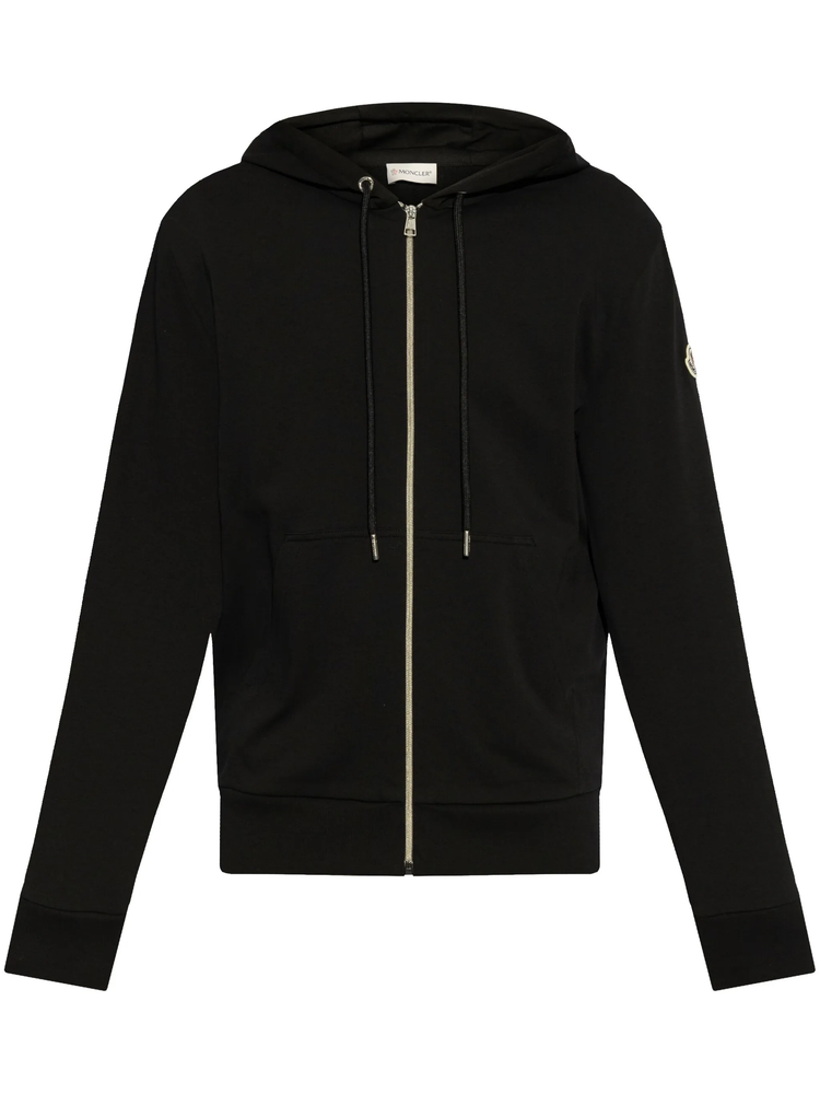 zipped hoodie