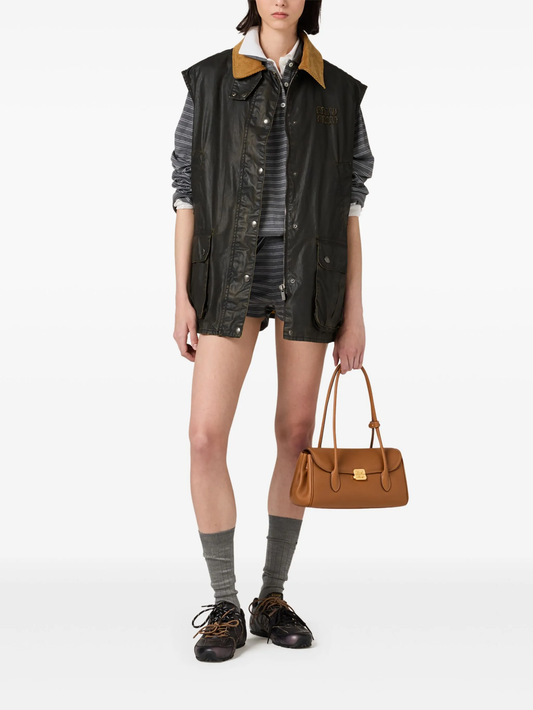 poplin gilet
