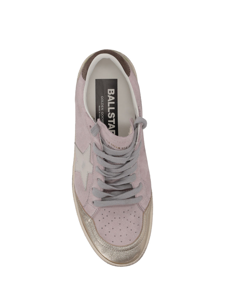 BALLSTAR SUEDE UPPER TOE TONGUE HEEL AND SPUR LEATHER STAR