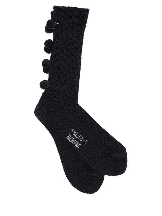 ANTIPAST SOCKS KNITTED BLACK