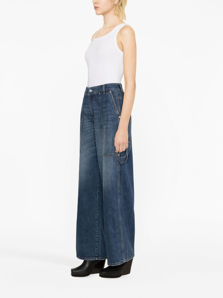 STELLA McCARTNEY wide-leg jeans