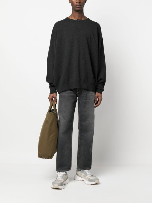 GOLDEN M'S  PANT CORY LOOSE SKATE MEDIUM  WASHED DENIM