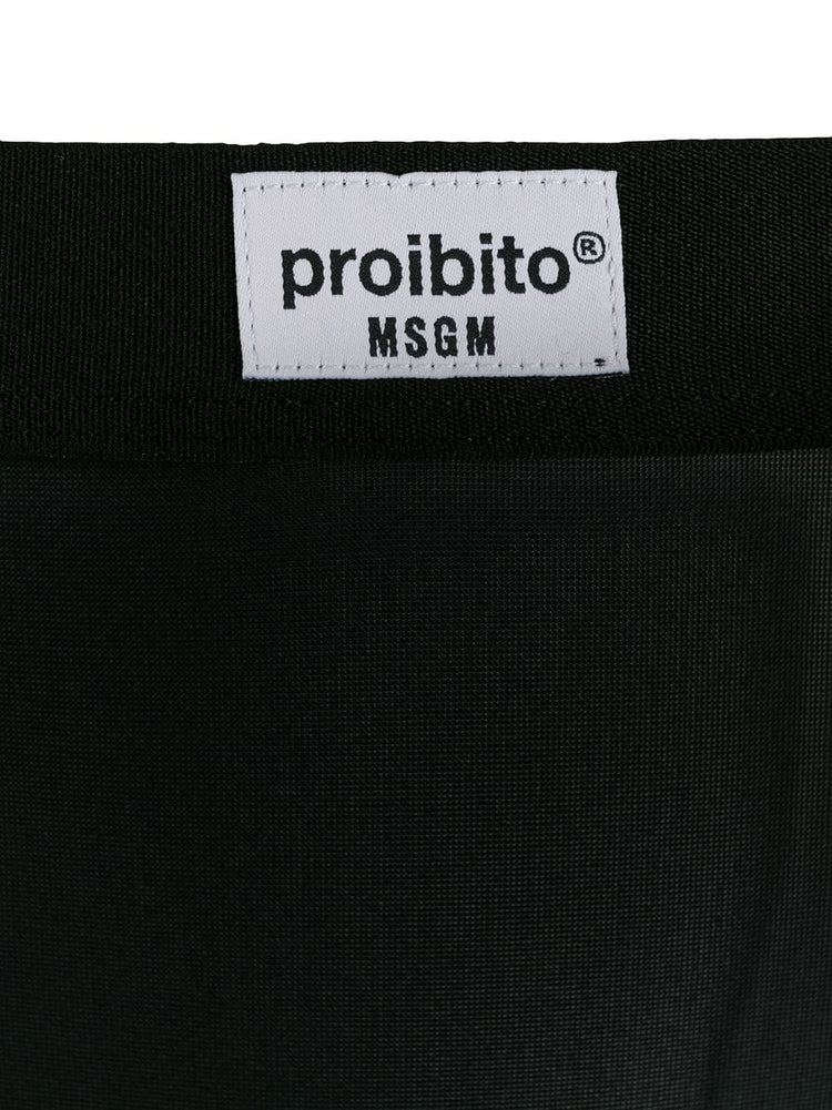 MSGM MSGM Proibito briefs