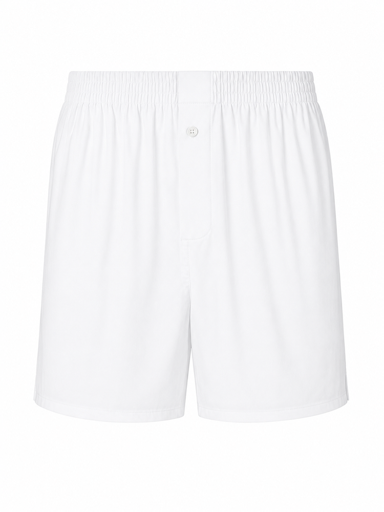 cotton buttoned shorts