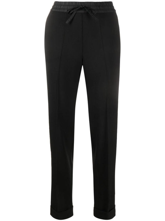 PAROSH tapered drawstring trousers