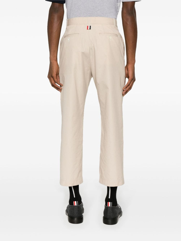 Typewriter Cloth straight trousers