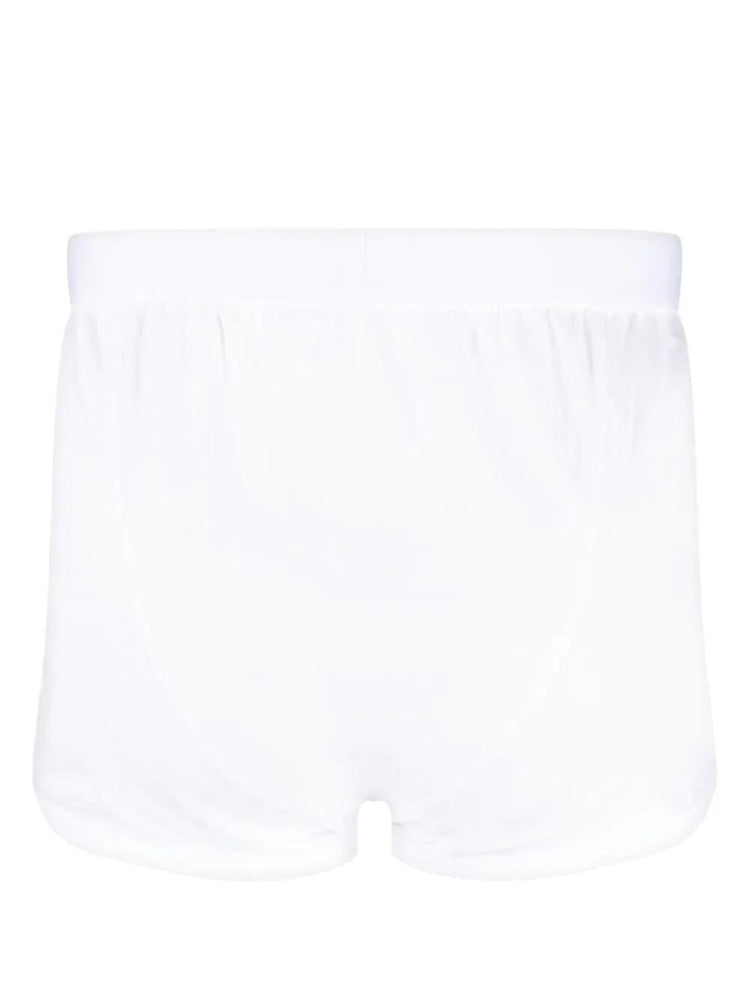 melange-jersey cotton boxers