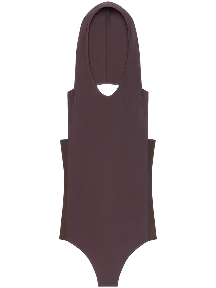 hooded bodysuit