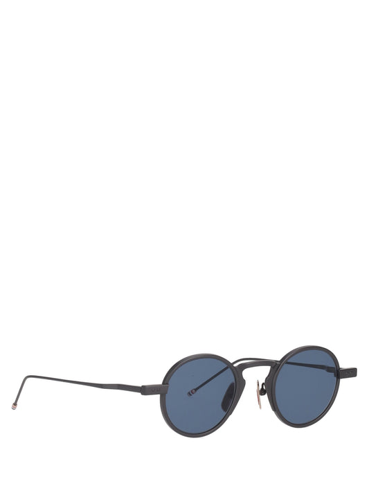 Acetate round sunglasses