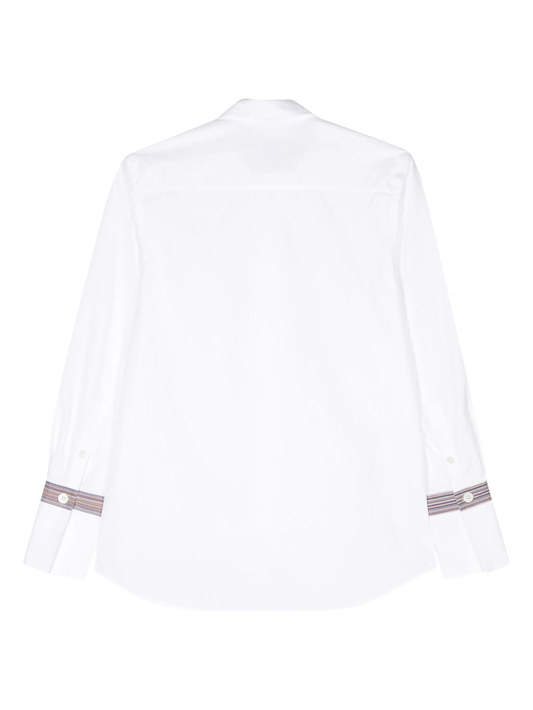 long-sleeved cotton shirt