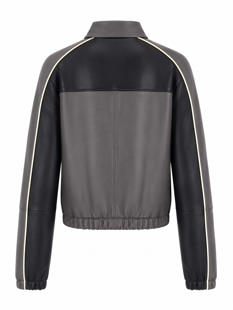 leather bomber