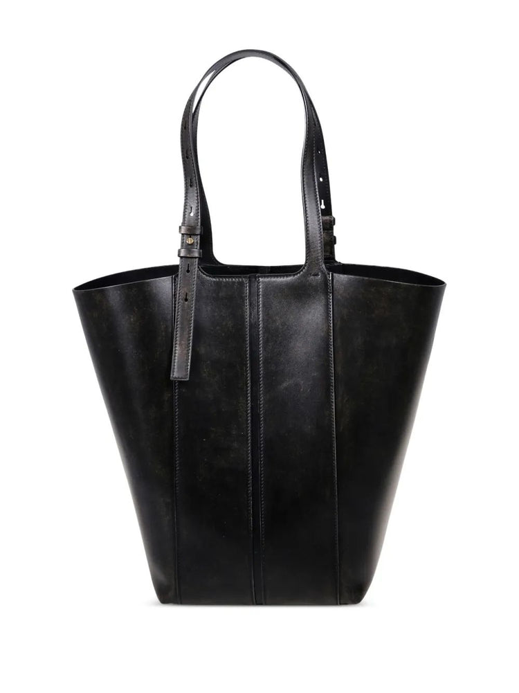 SHOPPING 24.7 NS VINTAGE LEATHER BODY GOLD METAL DETAILS