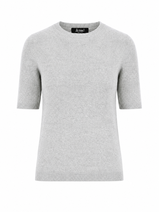 LA ROSE maglia 3/4 cashmere rosso