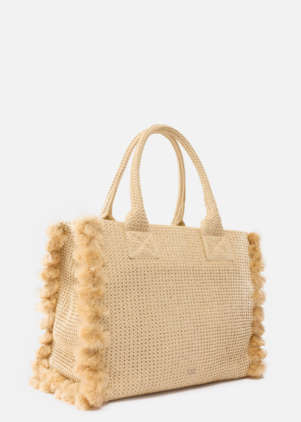 BEACH SHOPPER RAFIA