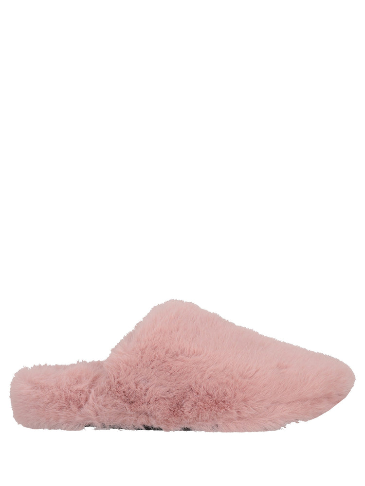 Furry indoor slippers
