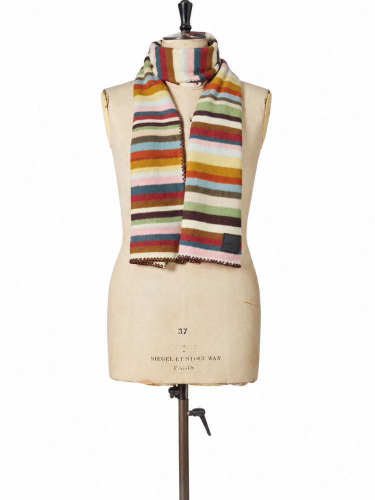 WOMEN SCARF CRAFT STRIPE