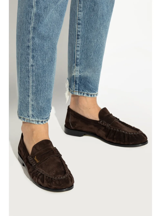 suede loafers