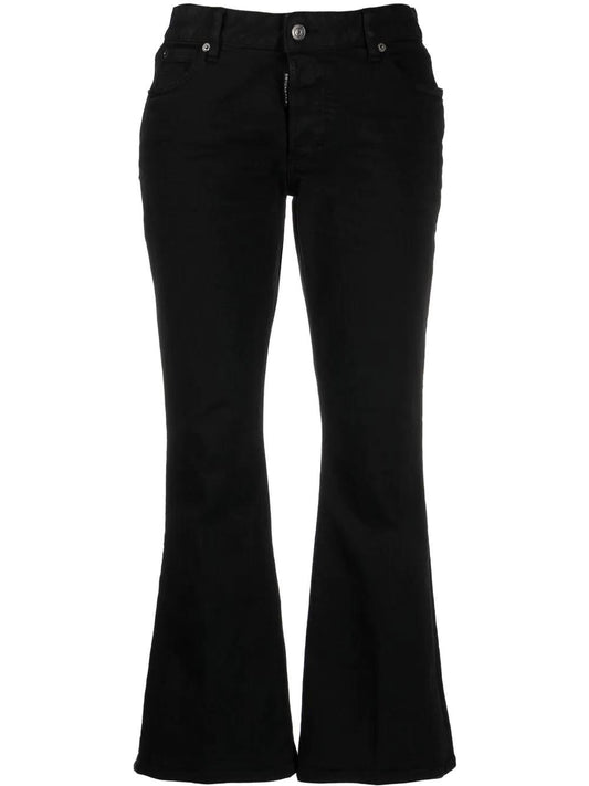 DSQUARED2 Black Bull flared jeans