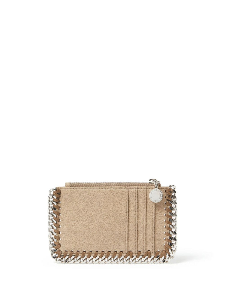 Falabella chain-trim wallet