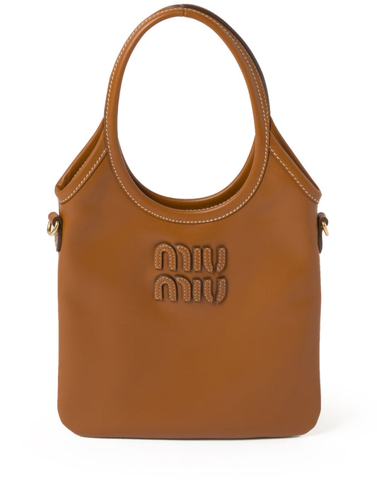 Ivy leather tote bag