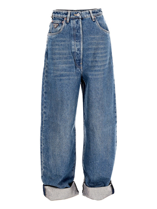 wide-leg jeans