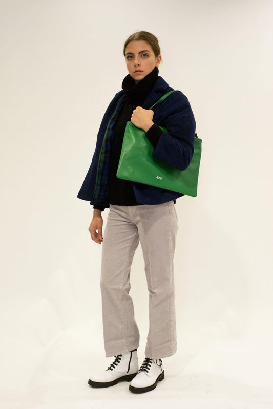 LA ROSE tote bag nero