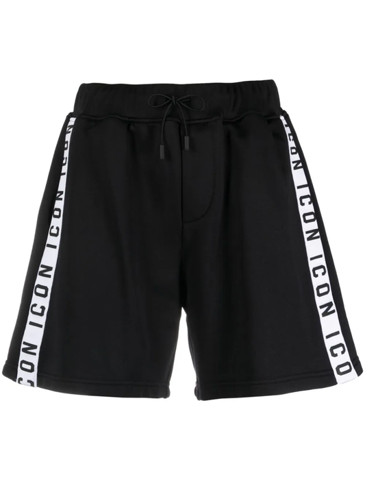 DSQUARED2 Icon-stripe drawstring shorts