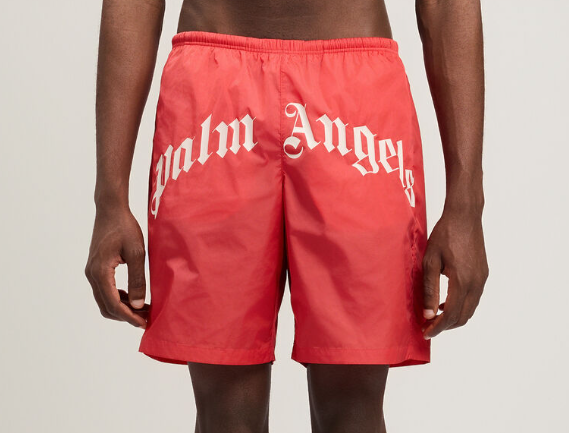 CURVED LOGO SWIMSHORT