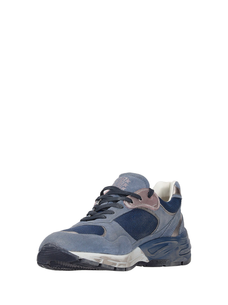 RUNNING DAD MESH AND SUEDE UPPER SUEDE TOE TONGUE HEEL AND SPUR BIO BASED STAR