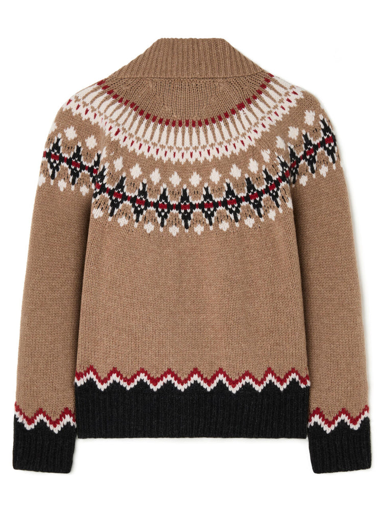 SWEET WINTER JACKET OLIVA/MULTICOLOR