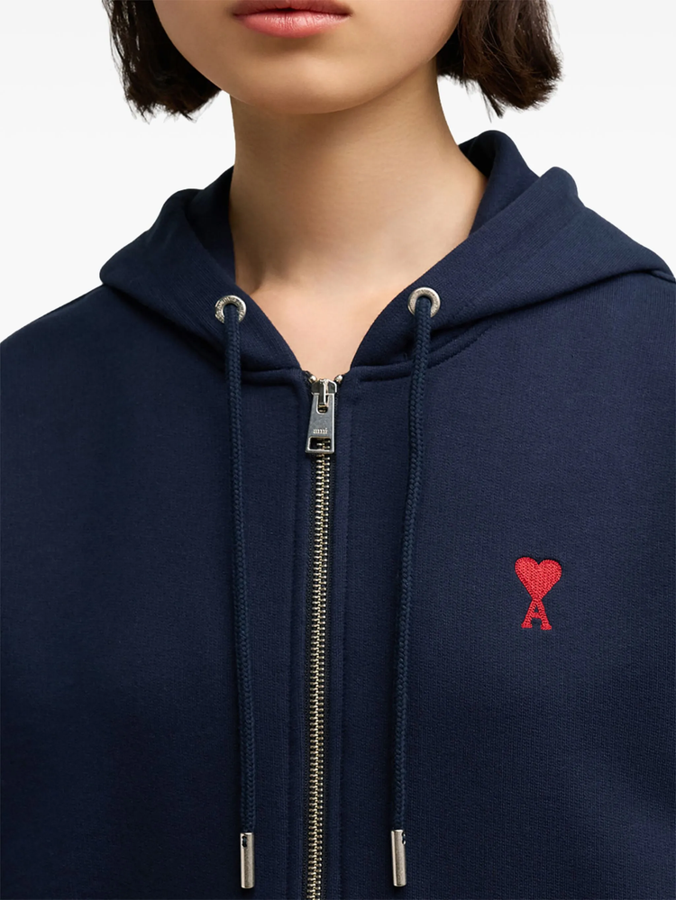 Ami de Coeur zip-up hoodie