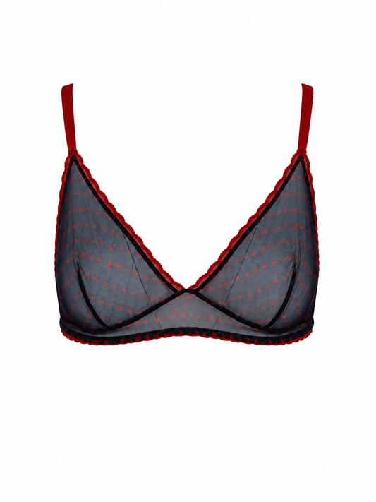 LAURA URBINATI sheer bra