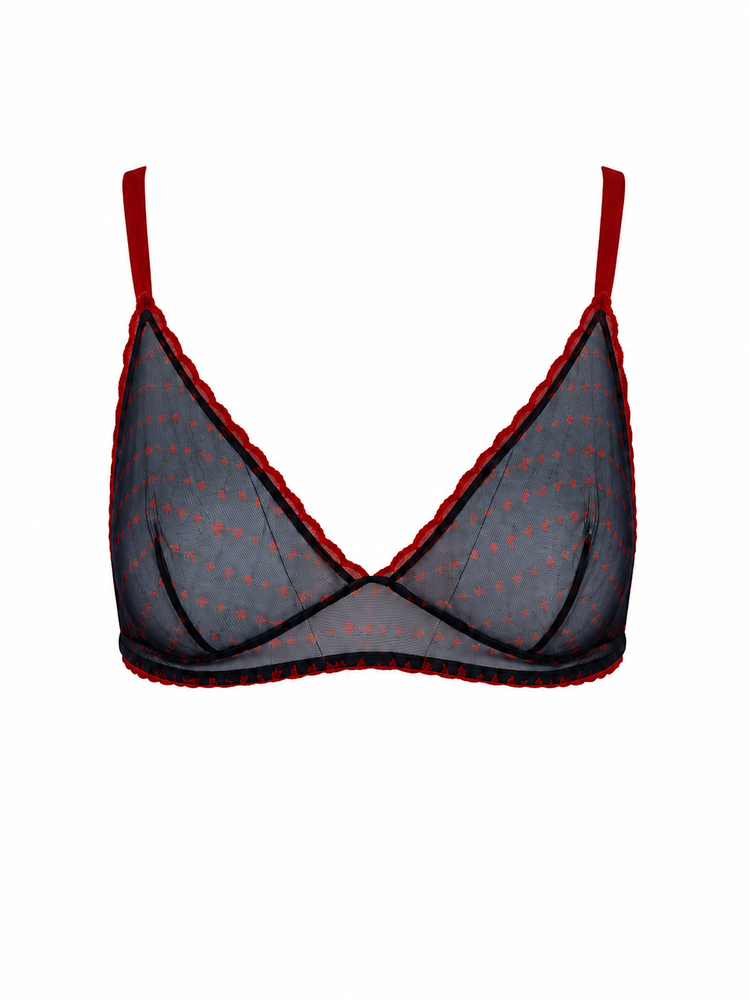 LAURA URBINATI sheer bra