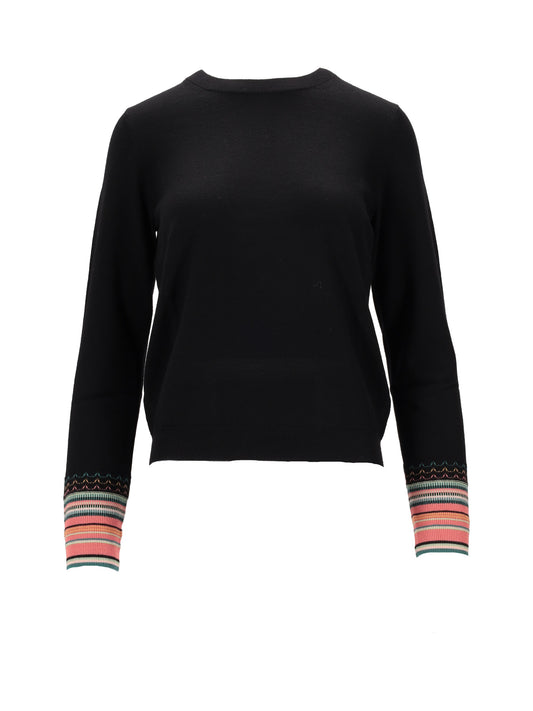 WOMENS KNITTED SWEATER CREW NECK