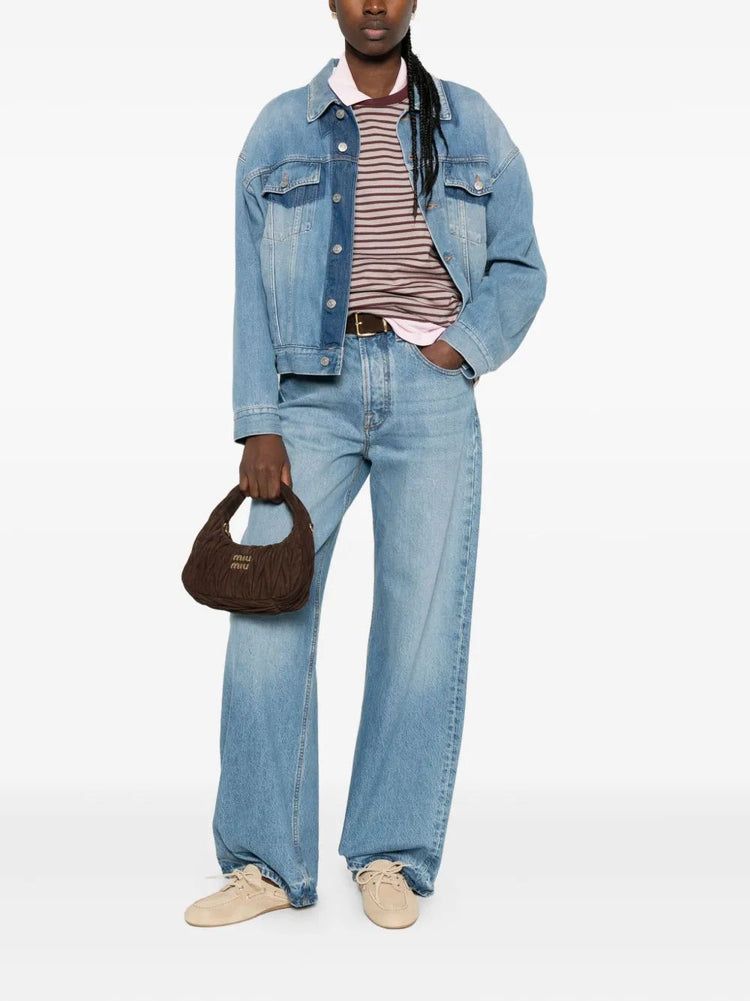 Wander matelassé suede hobo bag