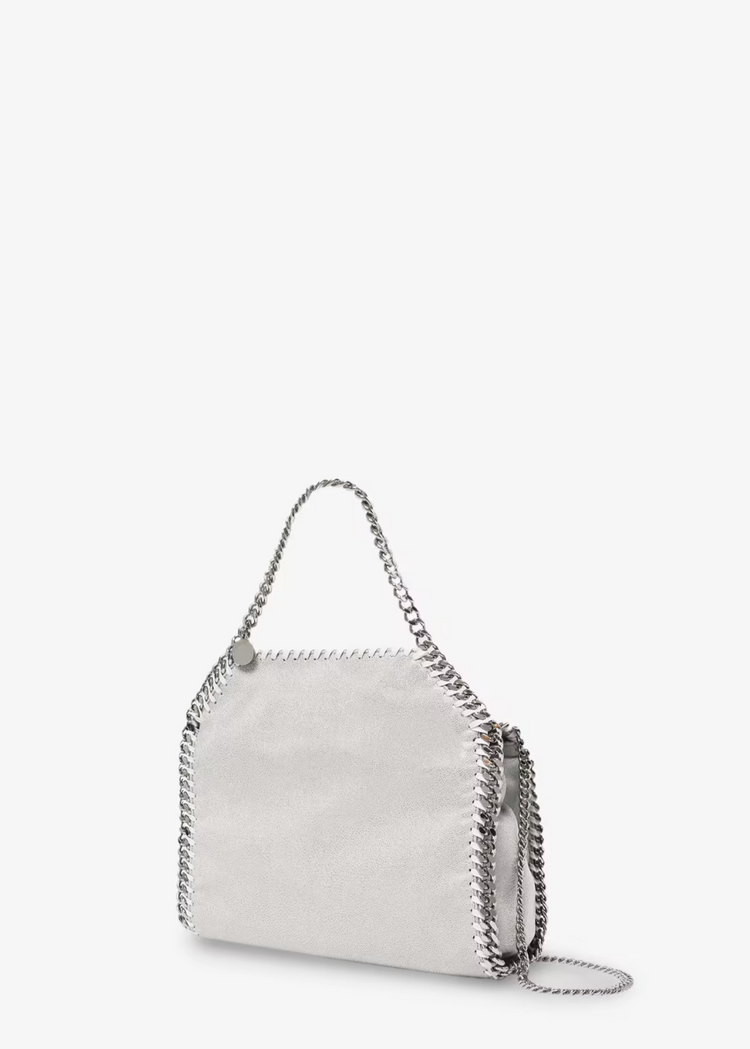 Falabella Mini Bag Eco Shaggy Deer w/stainless steel chain