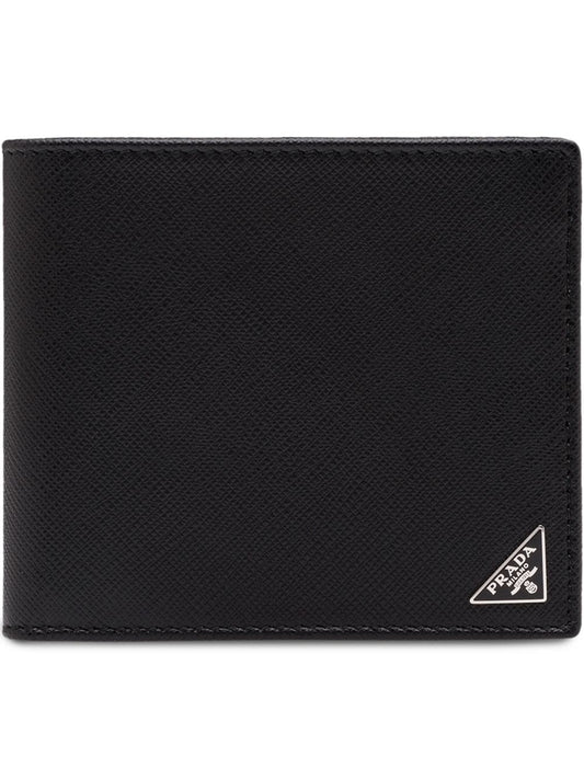 Saffiano logo wallet