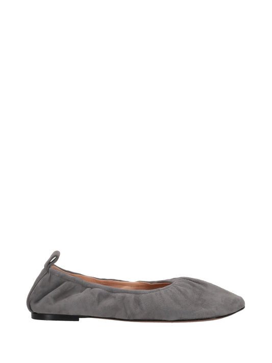 OBLIQUA SOFT BALLERINAS - Calfskin Leather