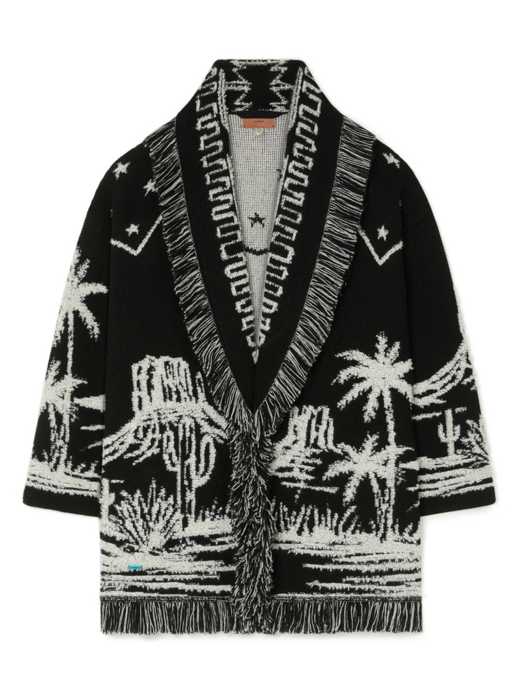 CANYON SPIRIT CARDIGAN BLACK/CHALK