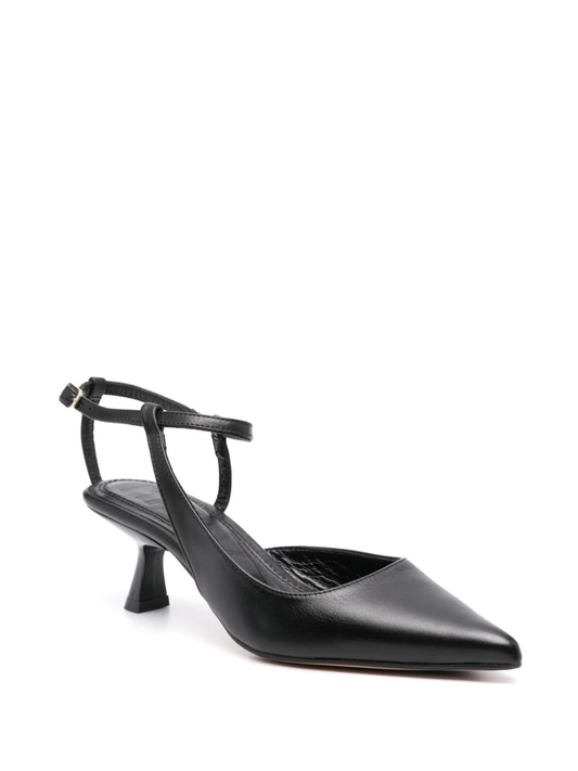 Camelia 50mm leather pumps