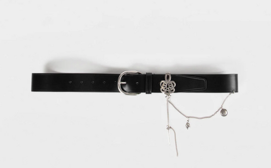 RANJA 4 CM BELTS WITH CHARMS