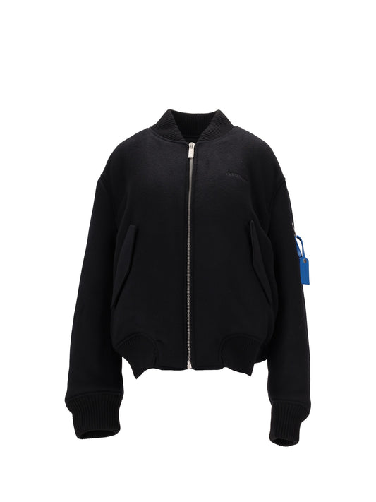 QUOTE WS BOMBER JKT BLACK - DARK GREY